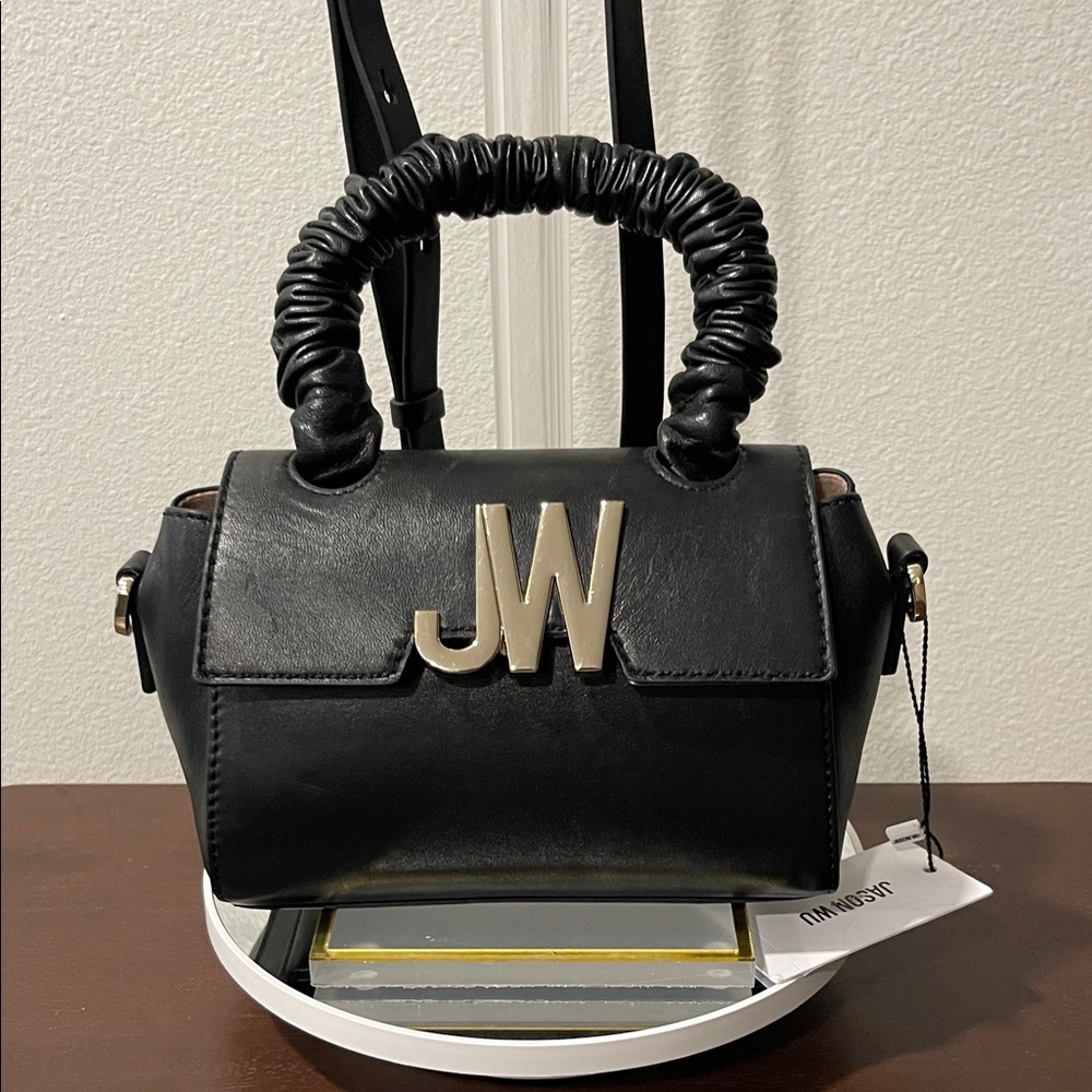 Jason Wu Black Mini Bag with Gold Accent